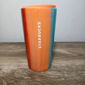 Starbucks Dining Starbucks Summer Sunset Ceramic Tumbler 12oz
